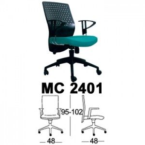  Kursi  Manager Chairman  MC 2401 Pusat Alat Kantor 