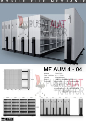 Mobile File Mekanik Alba MF Aum 4-04 Grey