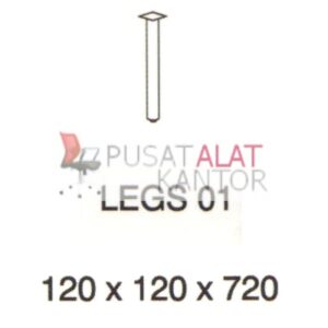 Meja Kantor Vip MV Series LEGS 01