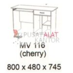 Meja Kantor Vips MV 116 (Computer Desk ) (Cherry) w800 d480 h745