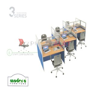 Modera 3 WorkStation 6 Staff Configuration