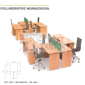 Grand Furniture Workstation Diva - Collaborative Workstation