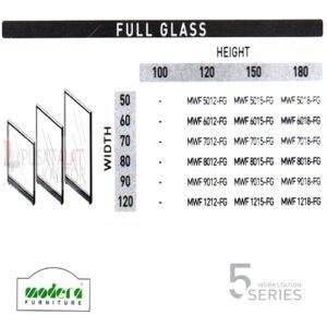 Modera 5 WorkStation Full Glass