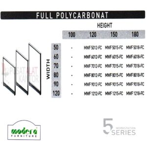 Modera 5 WorkStation Full Polycarbonat