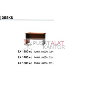 Grand Furniture Workstation Lexus - Desk LX 1280 CC, LX 1480 CC, LX 1580 CC