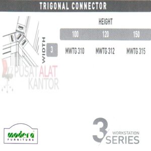 Modera 3 WorkStation Triagonal Connector