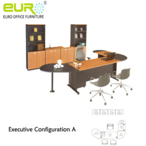 Meja Kantor Euro Executive Configuration A