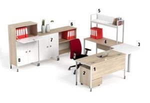 Meja Kantor Highpoint Kozy Terra Series